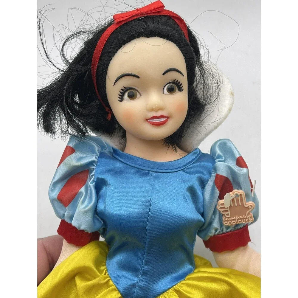 VTG Piroette Dolls Applause Disney Snow White 3582 Plush Doll Rubber Face W/ Tag